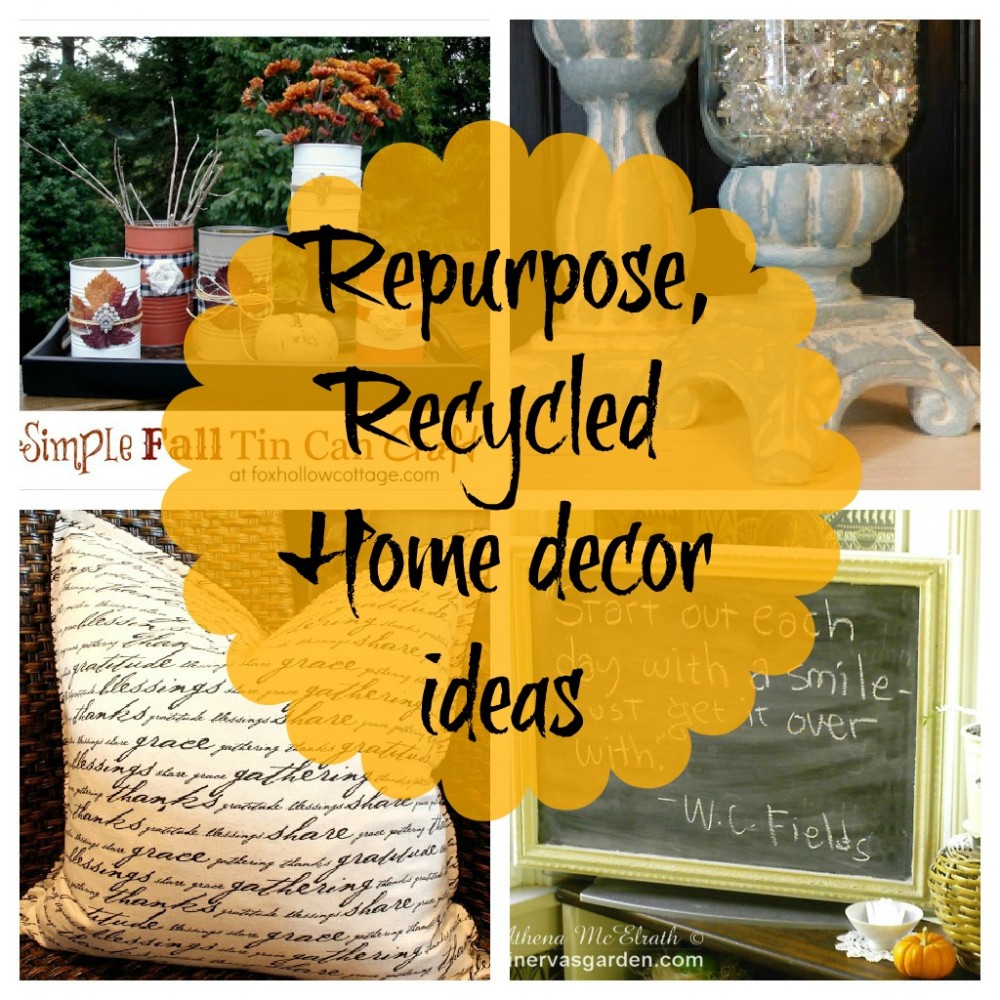 Kelowna Junk Removal – How to Re-Decorate Your Home – FREE! Repurposed-recycled-home