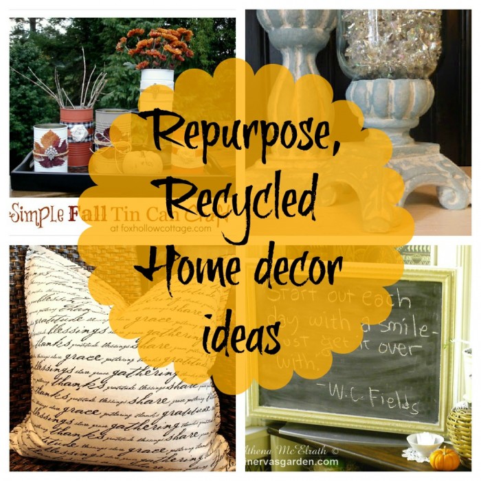 Kelowna Junk Removal – How to Re-Decorate Your Home – FREE! Repurposed-recycled-home